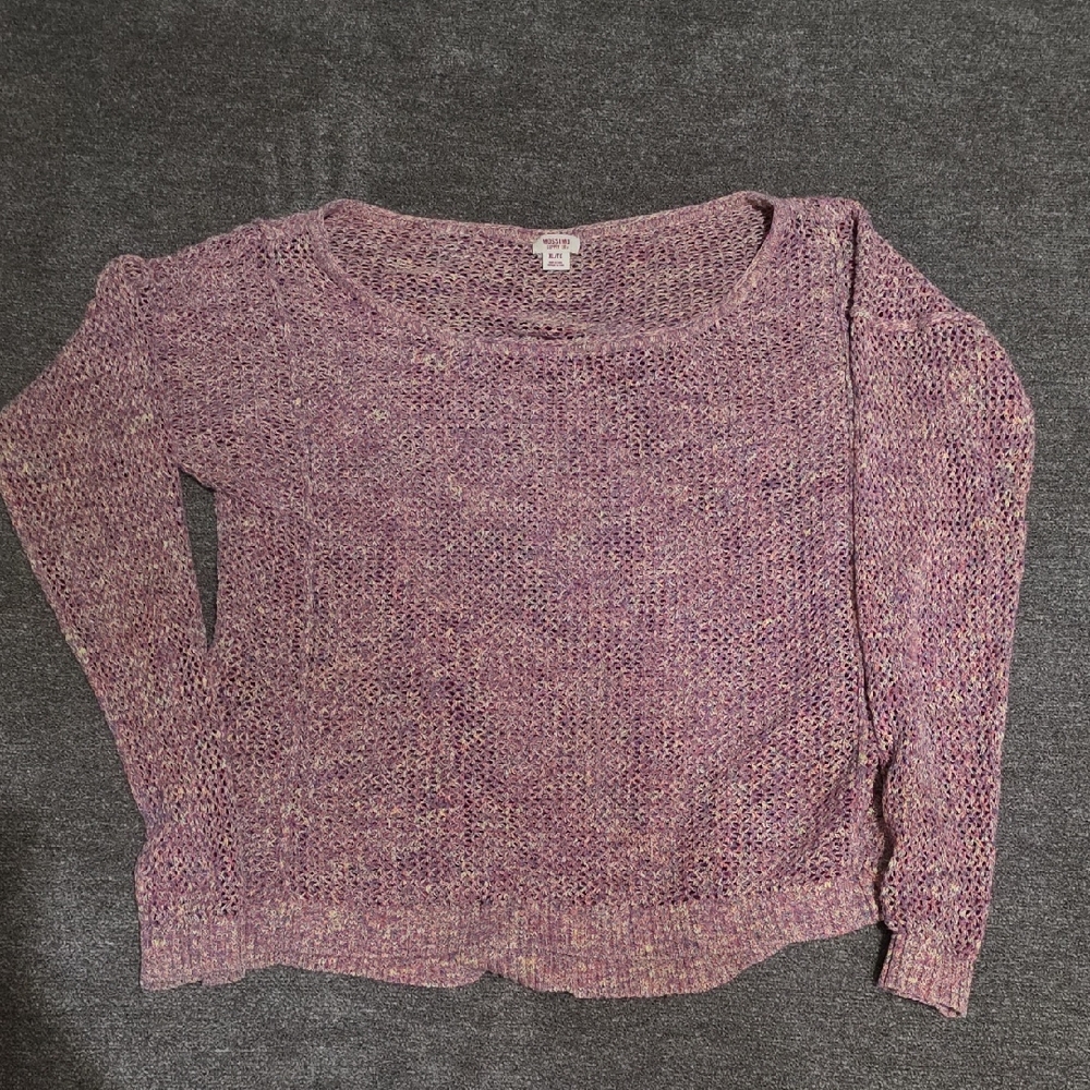 Mossimo Supply Co. Multi Color Knit Sweater